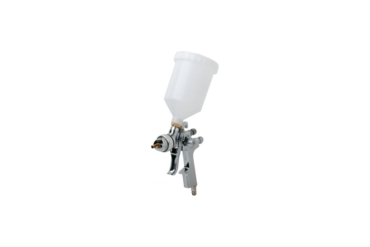 Пневматический краскопульт Intertool форсунка 1.4 мм, бачок 600 мл PT-0103