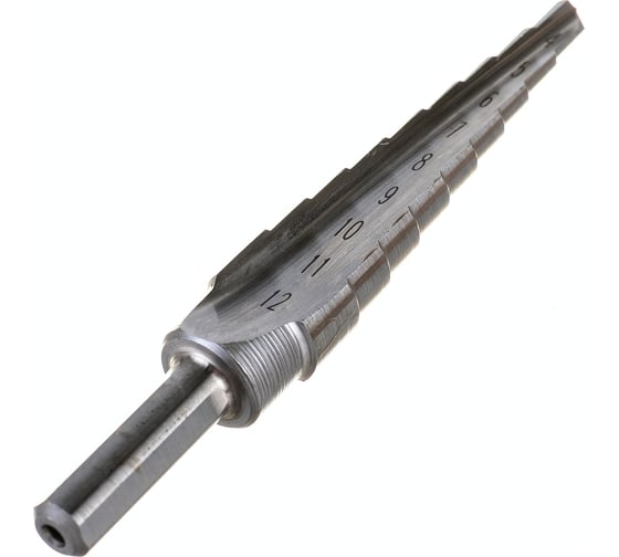 Ступенчатое сверло с прямой канавкой (4-12 мм) Messer 19-09-412