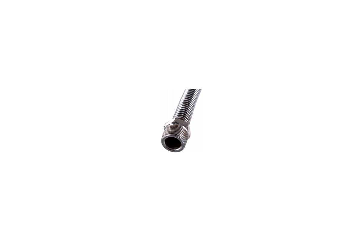 Подводка для газа СТМ ГАЗ сильфонная, 1/2", гайка-гайка, 150 см CGHF1215