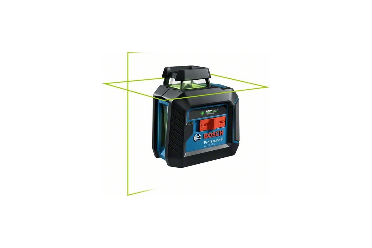Лазерный нивелир Bosch GLL 2-20 G, BT 150 0601065001