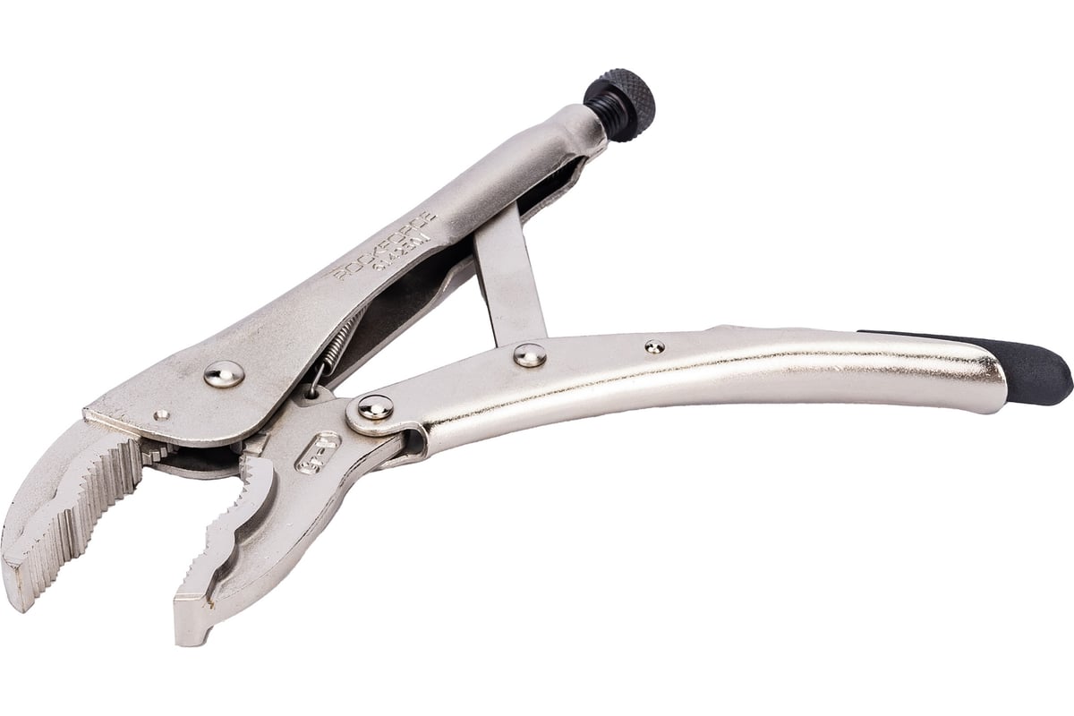 Гейферный зажим Rockforce с двойным овальным захватом 10-250мм 6/36 RF-614250J(27794)