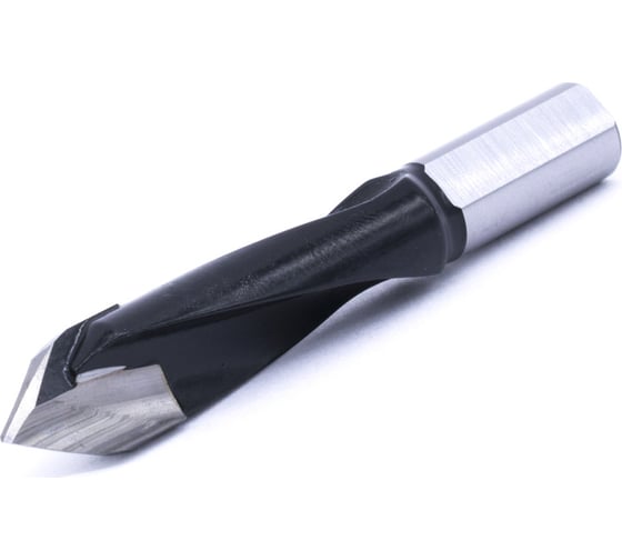 Сверло присадочное монолитное сквозное ZY-V110207R (12х70 мм; хв-к 10 мм; правое вращение) МНОГОФРЕЗ 6584