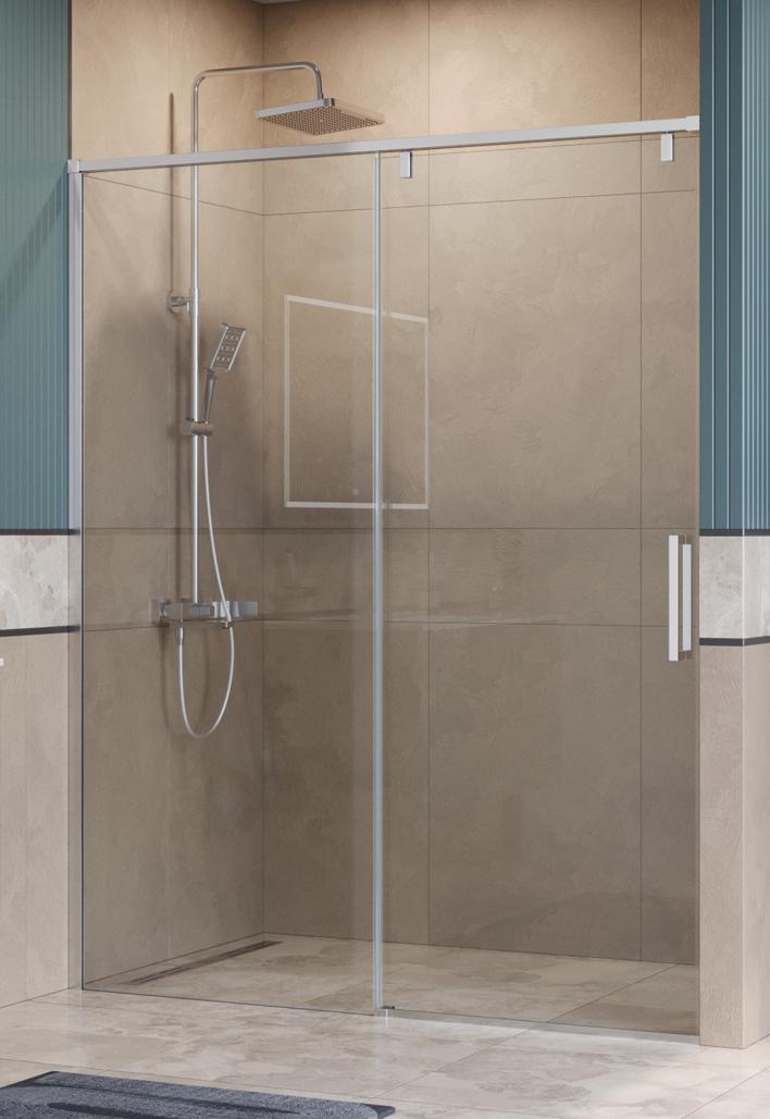 Душевая дверь BelBagno SOFT_CLOSE-1-BF-1-150-C-Cr 150x200 прозрачная, хром Душевая дверь BelBagno SOFT_CLOSE-1-BF-1-150-C-Cr 150x200 прозрачная, хром