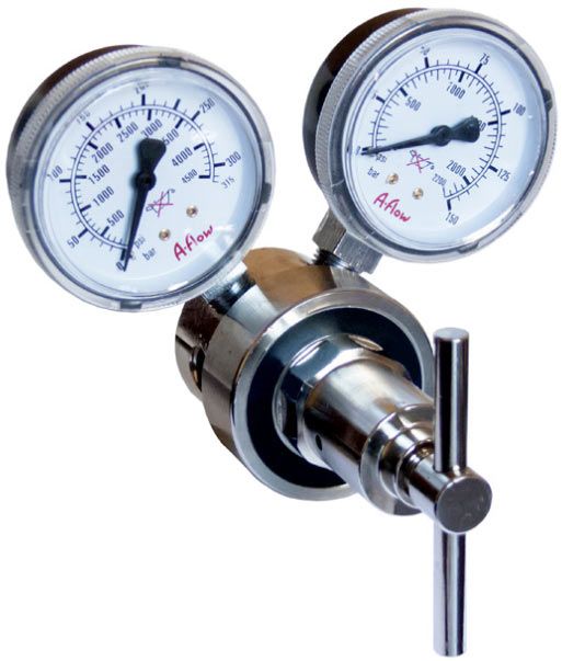 Регулятор давления рамповый RPA3DP-CA-200-F4N, P вых=0-200 бар, 1/4" NPT, без пред. клп.