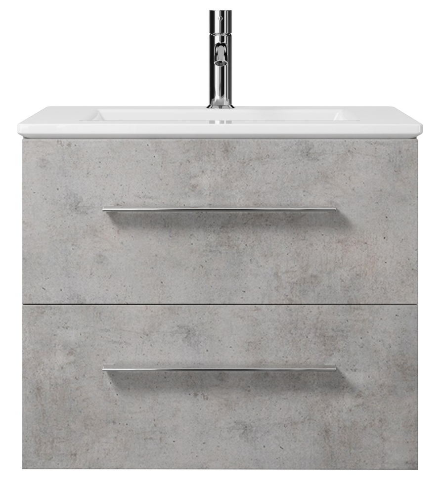 Мебель для ванной Creto Ares 60 см бетон