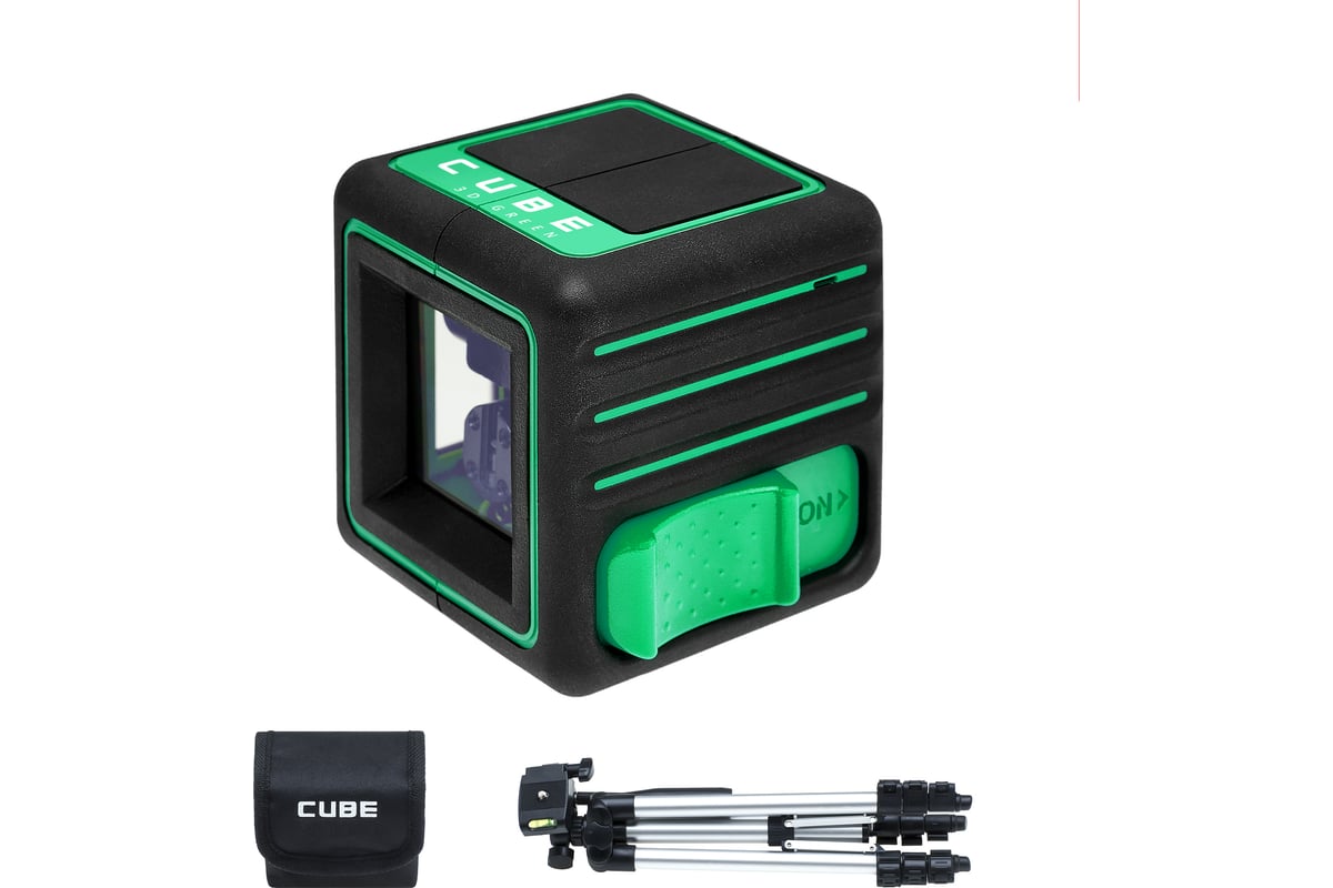 Лазерный уровень ADA Cube 3D Green Professional Edition А00545