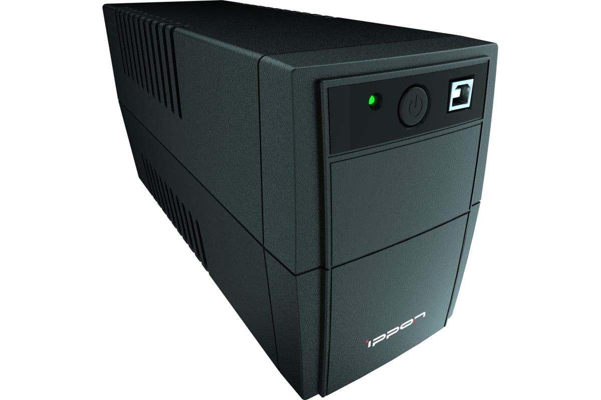 Источник бесперебойного питания Back Basic 1050S Euro 600Вт 1050ВА черный Ippon 1373878