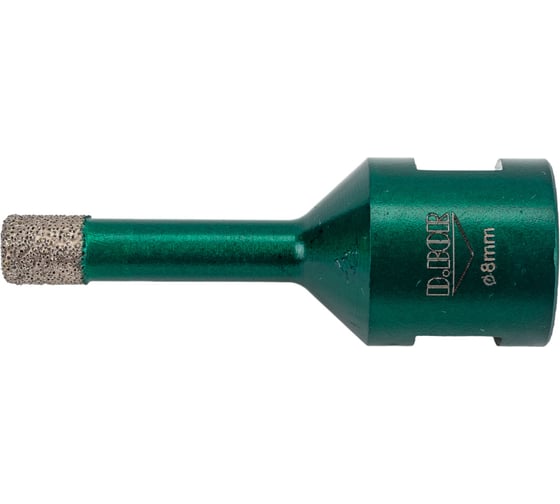 Коронка алмазная KERAMOGRANIT-DRY (8x62 мм; М14) D.BOR D-KG-D-008-014
