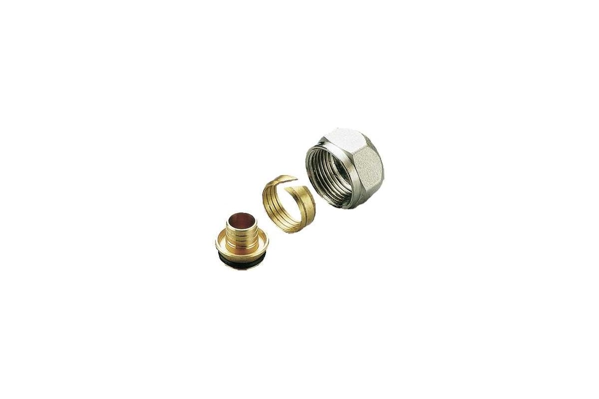 Коллекторный переход Tiemme для PEX трубы 15(2.5)х3/4"(18) евроконус 1440036 / 1436N152505