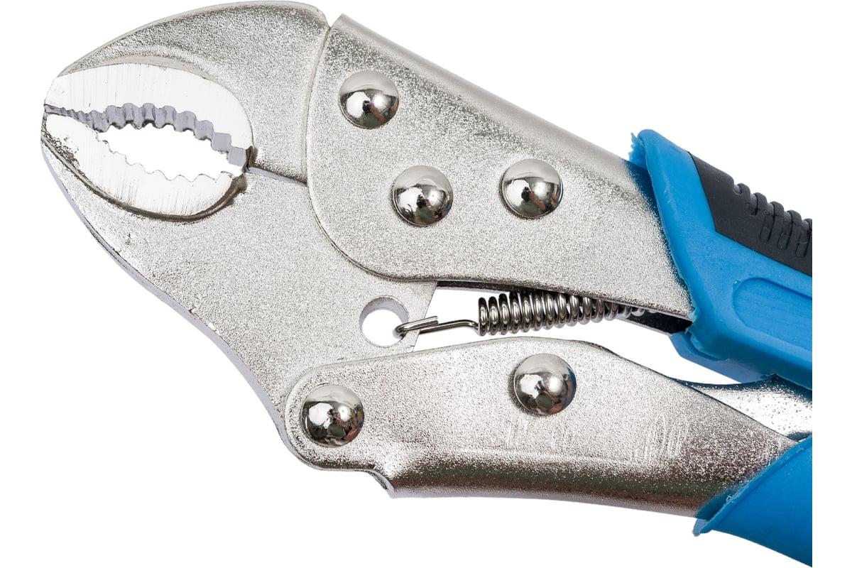 Зажим Vertextools ручной, полукруглый захват 180мм 0035-180
