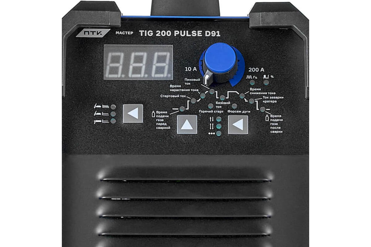 Аппарат аргонодуговой сварки ПТК МАСТЕР TIG 200 PULSE D91 НАКС 00000041861