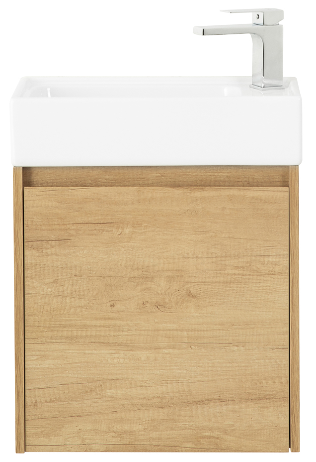 Тумба с раковиной BelBagno Kraft Mini 50 см L