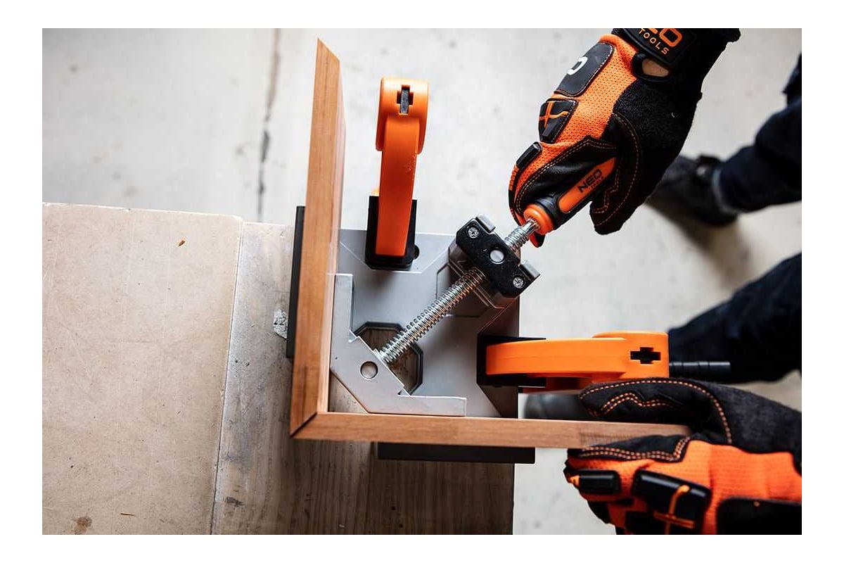 Угловой зажим Neo Tools 45-490
