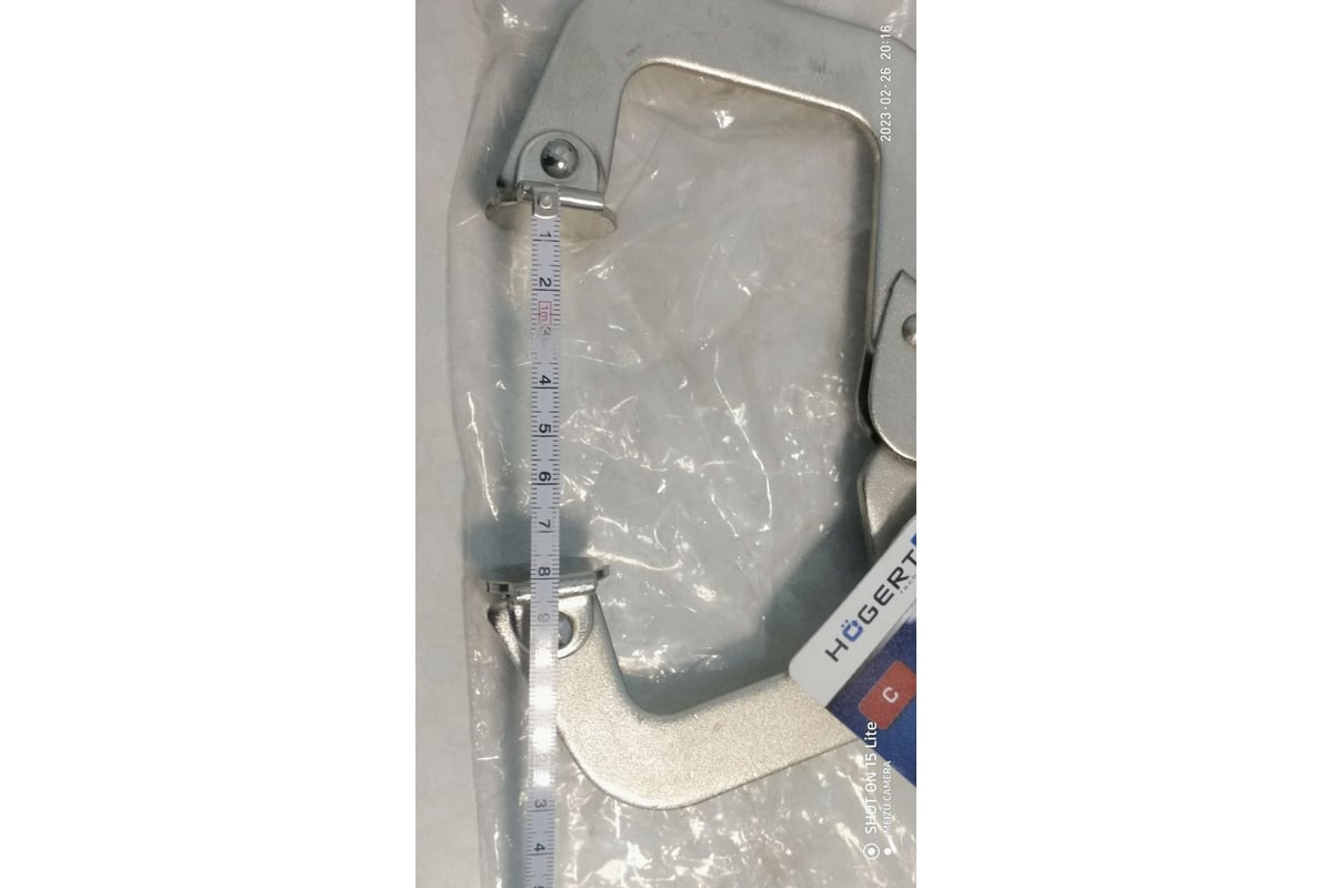 Сварочные клещи Hoegert Technik 280мм C HT1P386