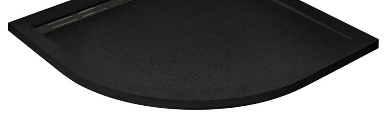 Панель для поддона Cezares TRAY-AS-R-90-100-SCR-NERO 90x90 черный