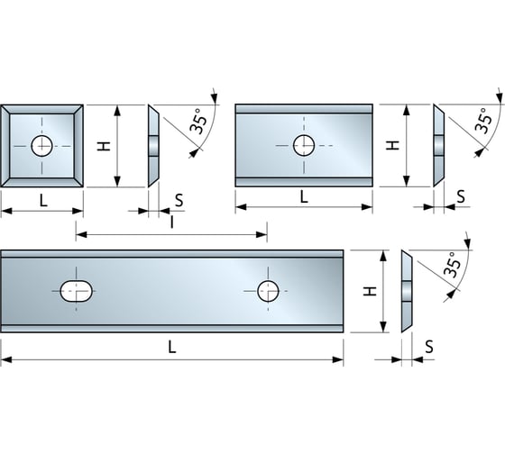 Нож 40x12x1.5 мм Freud CG20M LA310
