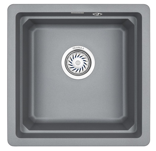 Кухонная мойка Granula Kitchen Space KS-4501U 45 см алюминиум