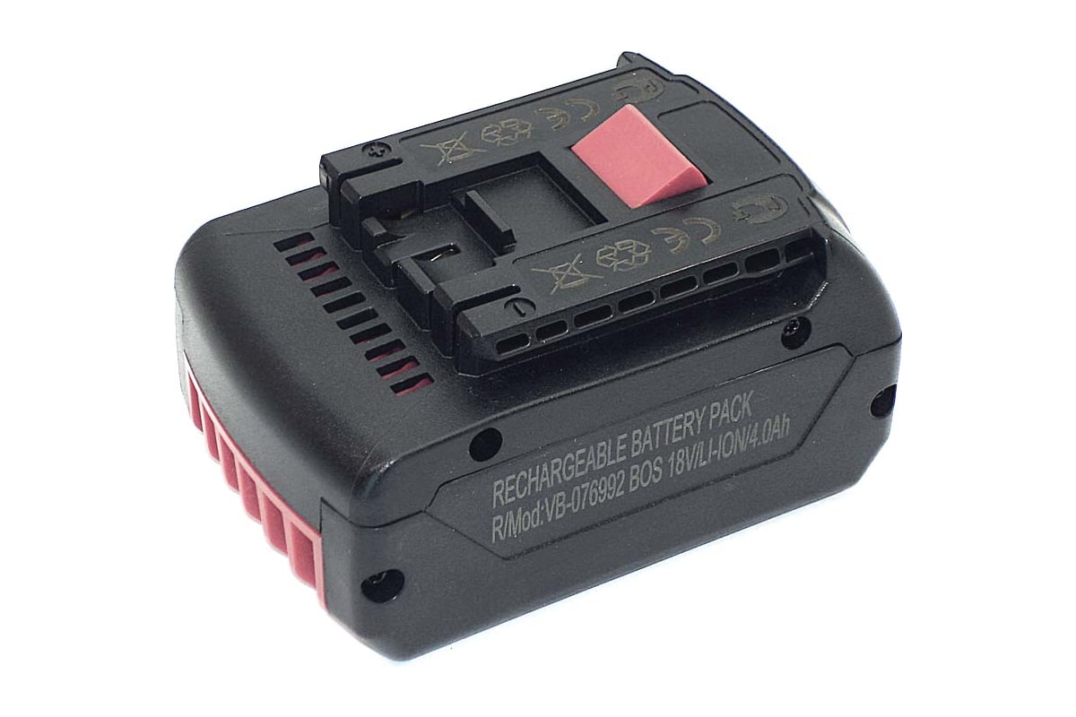Аккумулятор (4.0 Ач; 18 В; Li-Ion) для BOSCH ОЕМ 076992