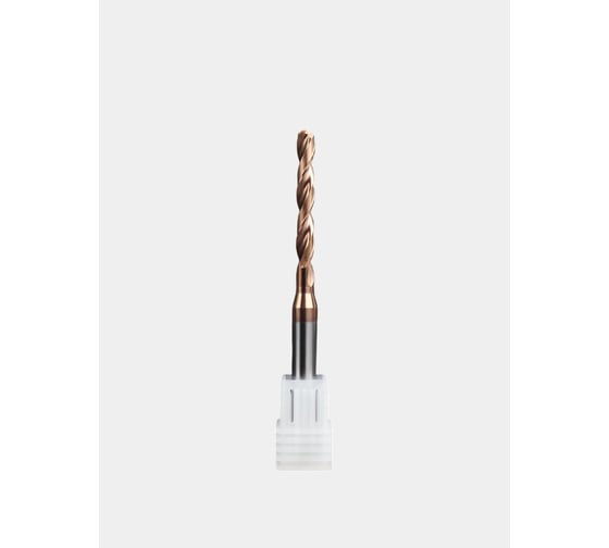 Сверло твердосплавное ц/х РОСИНСТРУМЕНТ 4.2x6х36x74 5D без подачи СОЖ TiSiN 542063674