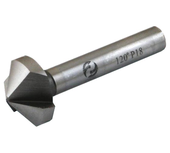 Зенковка (8x6x44 мм; конус 120 градусов; d хв=8 мм; Р18; ц/х; Z=3) CNIC 52750