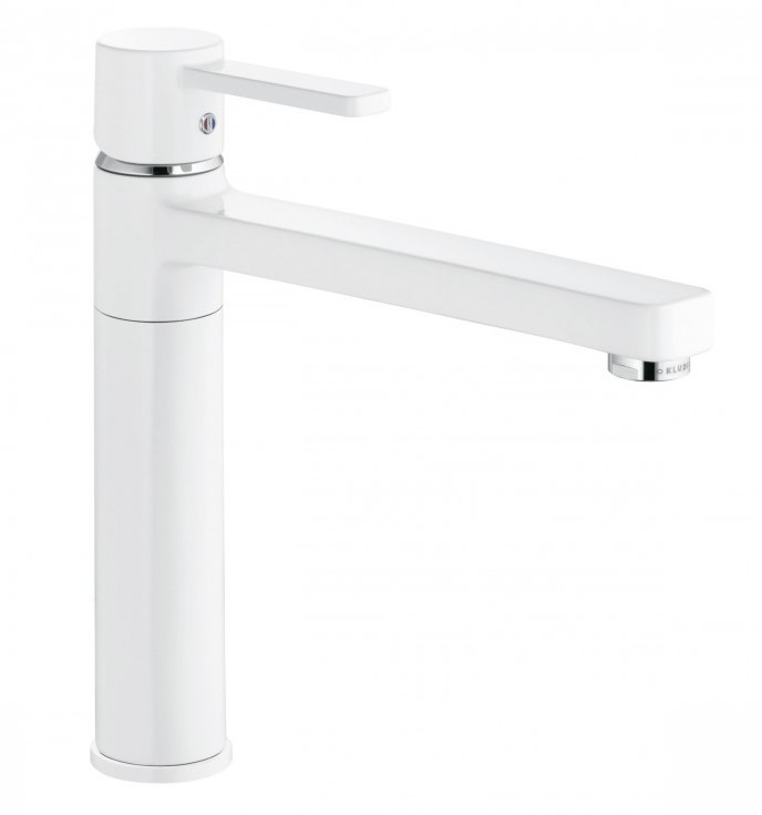 Смеситель для кухни Kludi Zenta 389739175 белый