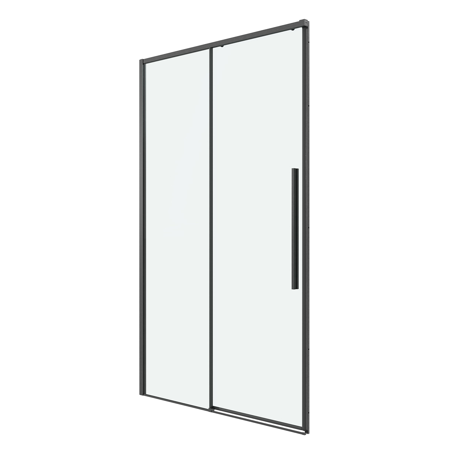 Душевая дверь Grossman Galaxy 100x195 прозрачное, графит сатин 100.K33.01.100.42.00