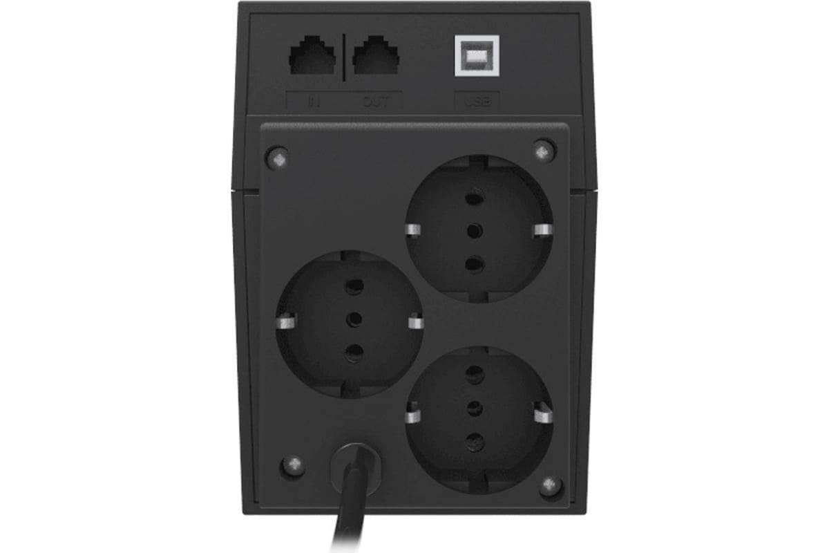 Источник бесперебойного питания Powercom Raptor, Line-Interactive, 1000VA/600W, Tower RPT-1000AP EURO