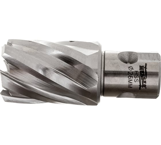 Сверло корончатое по металлу (26х30 мм; HSS) Messer 19-30-026