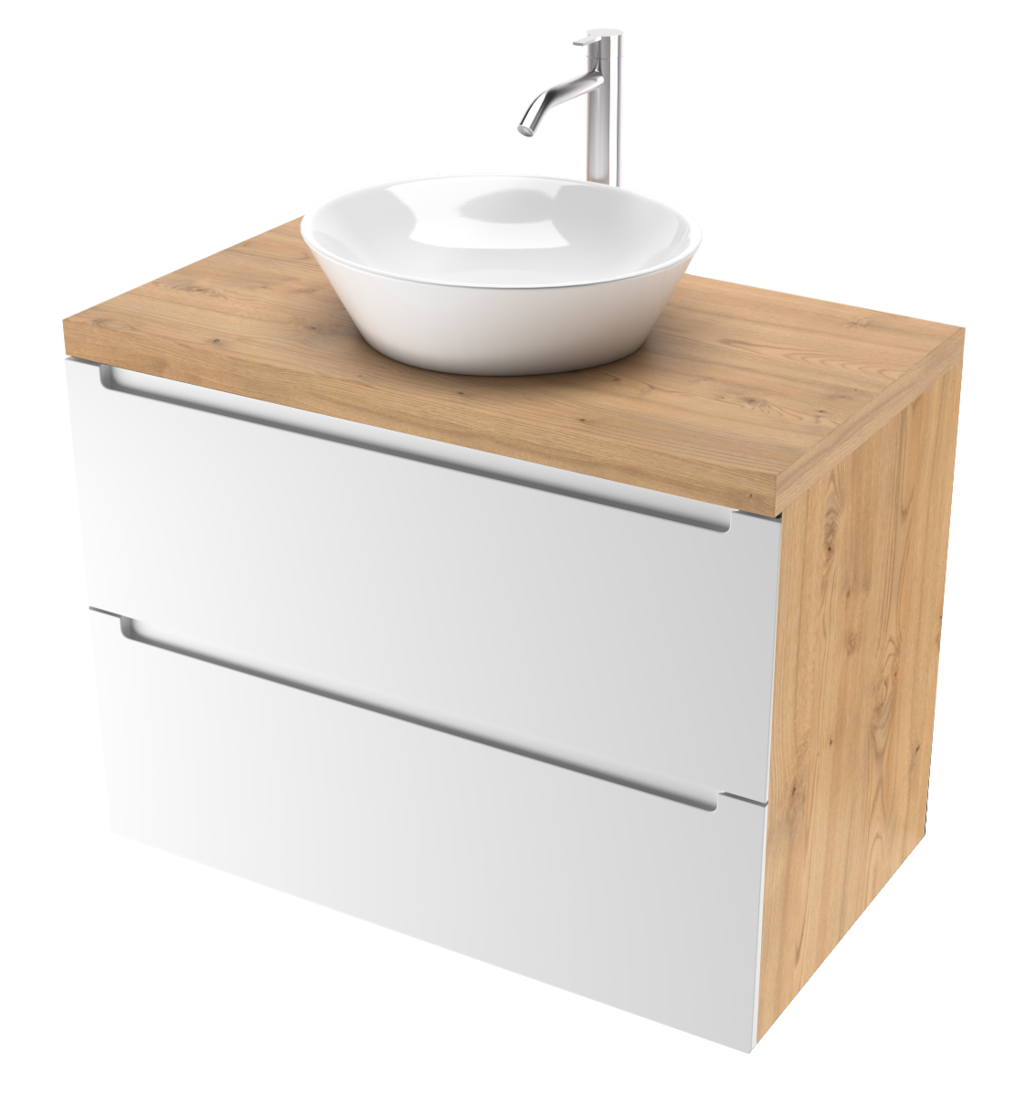 Мебель для ванной ЗОВ Дион 60 см со столешницей