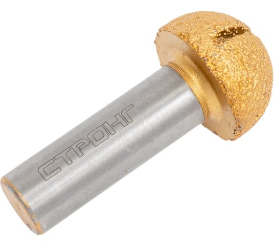 Фреза алмазная профильная галтельная СТФ-9902 24х14х12 мм Strong стф-99021201