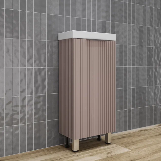 Тумба с раковиной Style Line Соло 40 см напольная