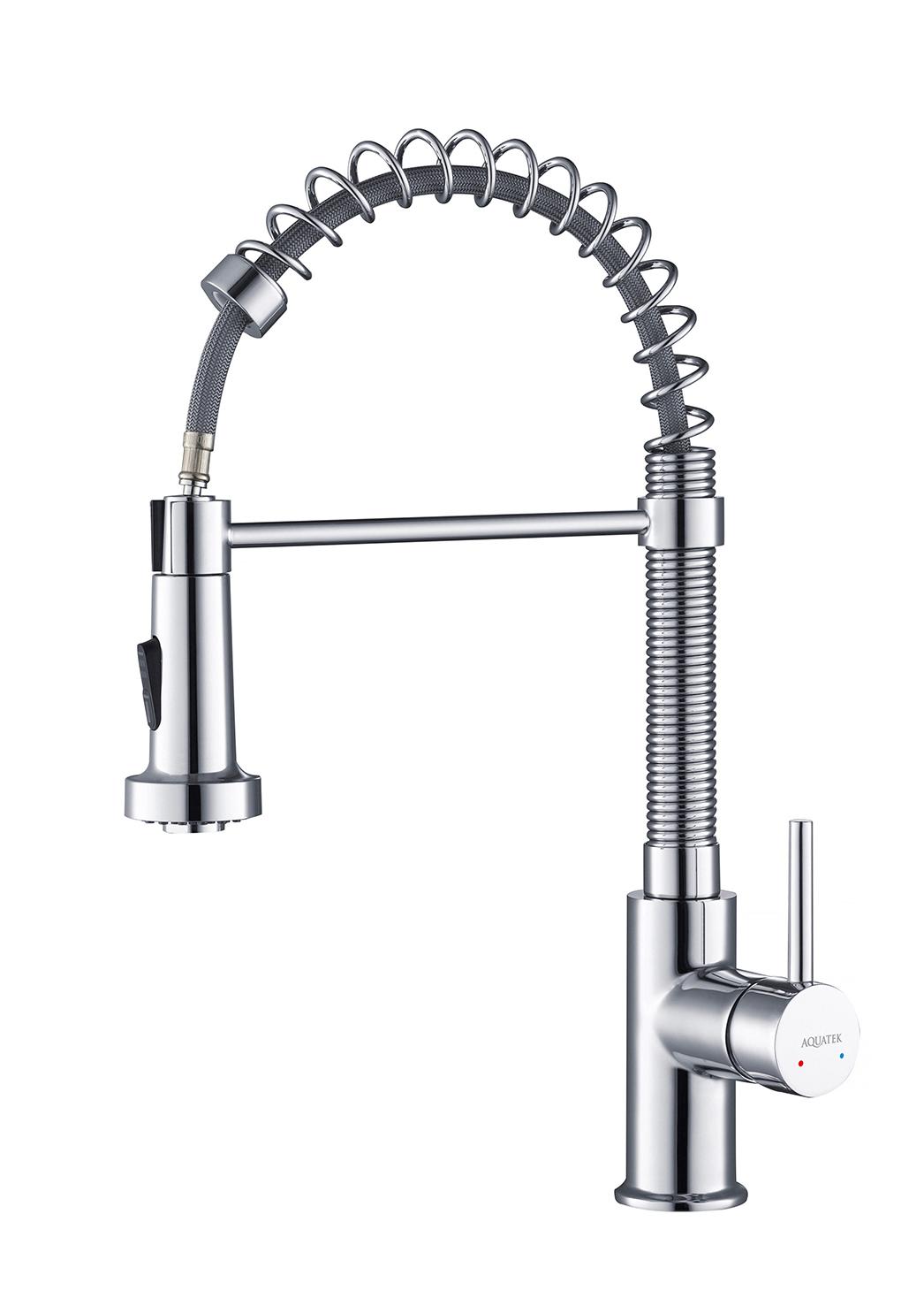 Смеситель для кухни Aquatek Европа AQ1387CR хром