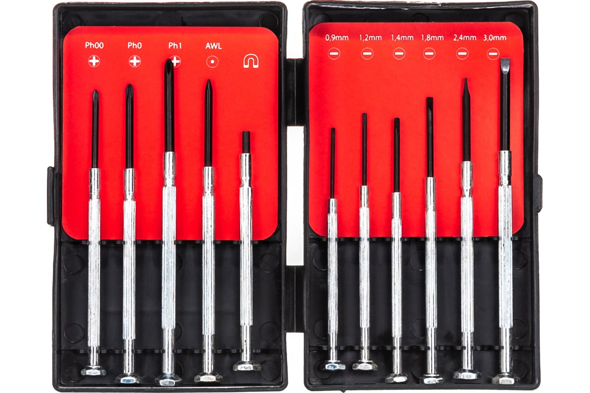 Набор прецизионных отверток Top Tools 11шт .39D194