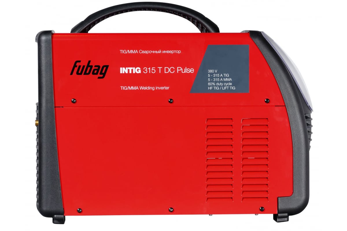 Сварочный инвертор Fubag INTIG 315 T DC PULSE + горелка FB TIG 26 5P 4m 38459 68 440.2