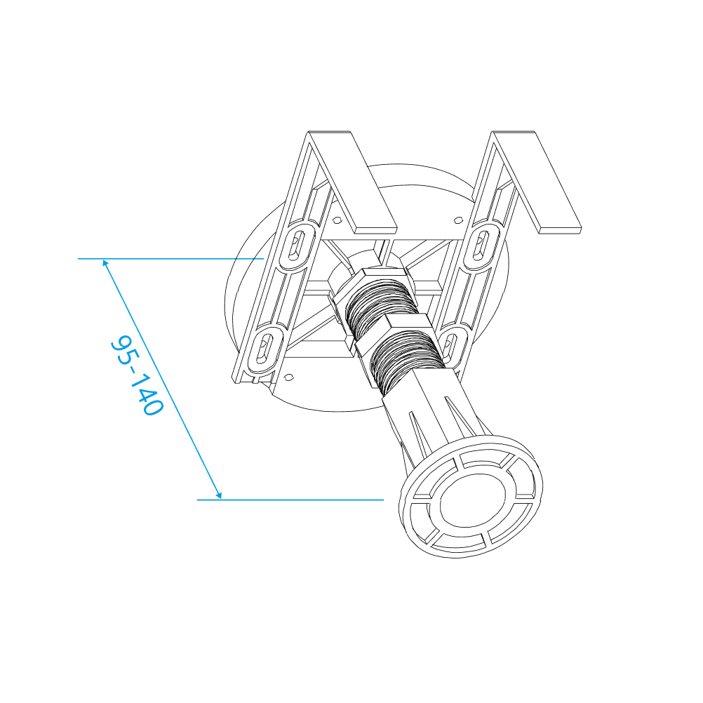 Ножки для поддона RGW 03230111-31 N-01 STM, ST, STL