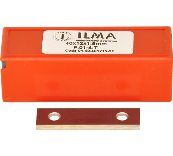 Нож сменный твердосплавный ILMA 40x12x1,5 стандарт HW, 35º, Z=2 NR, упаковка 10шт 01.40.401215-2F-10