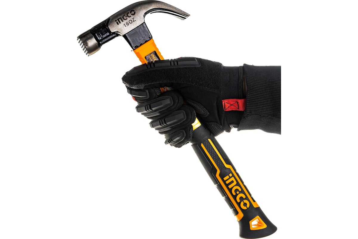 Молоток кровельщика Ingco 450 гр. HCHD0166