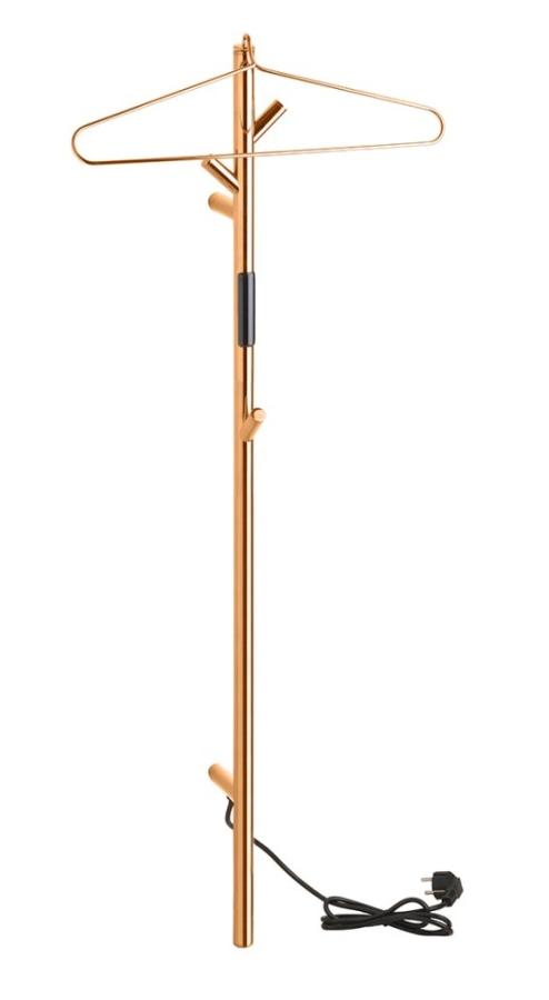 Полотенцесушитель электрический Bemeta 704154011 30W 103x1180 стойка, медь