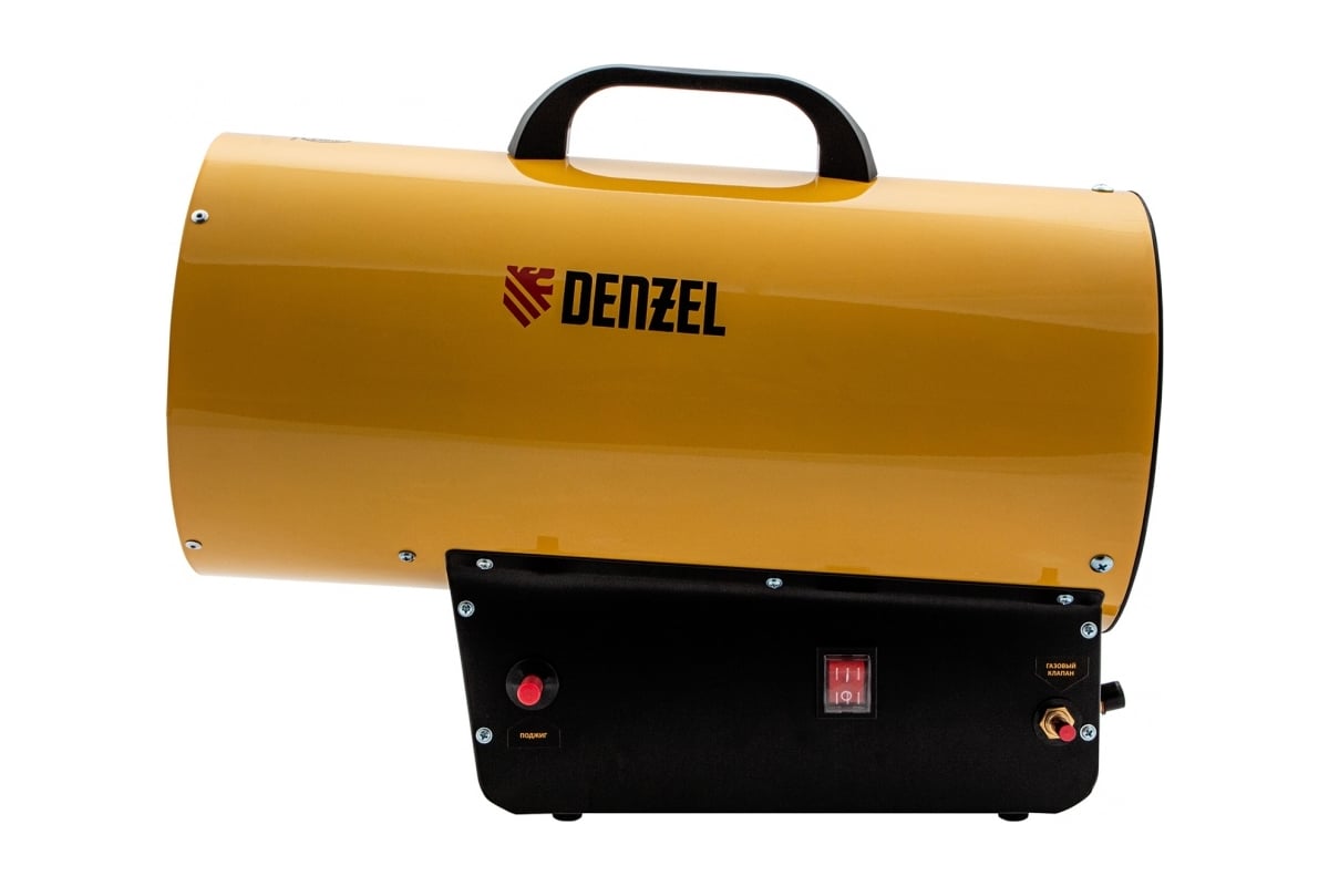 Газовая тепловая пушка Denzel GHG-30, 30 кВт, 900 м3/ч, пропан-бутан 96479