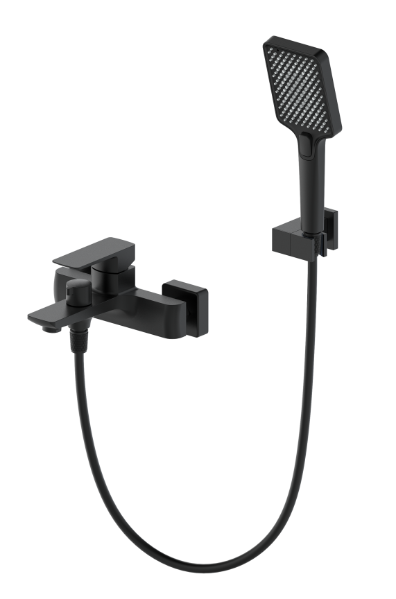 Смеситель для ванны Oliveeka D-Line OL-639003A-MB черный матовый