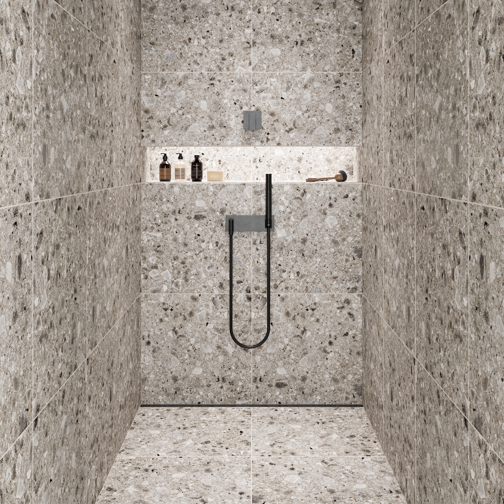 Керамогранит Kerranova Terrazzo бежевый 60x60 см, K-332/MR/600x600x10