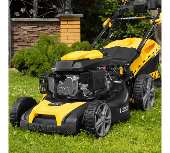 Газонокосилка бензиновая Denzel GLD-460SP-VE, 146 см3, шир. 46см, привод, вариатор, эл.старт, 50 л 58809
