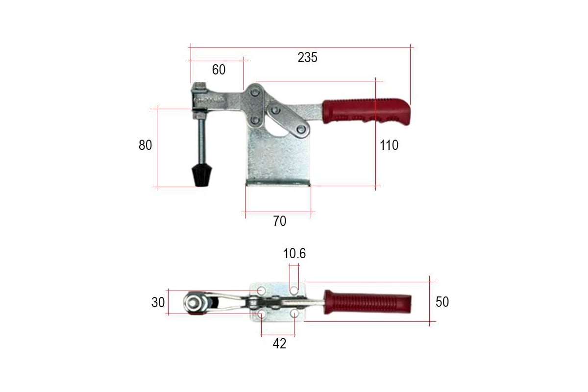 Механический прижим Uniq tool (Goodhand) GH-200-WH