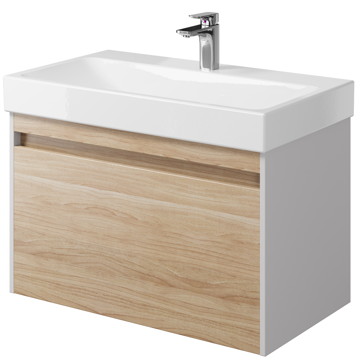 Мебель для ванной Creto Etna 80 см бежевый