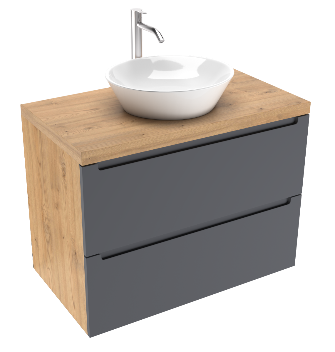 Тумба со столешницей ЗОВ Дион 80 см