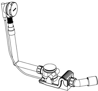 Слив-перелив Kaldewei Comfort-Level 4001