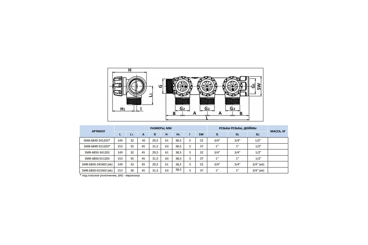 Регулирующий коллектор STOUT 3/4, 3 отвода 3/4ЕК SMB-6850-343403 RG008UJF3RLQ1E