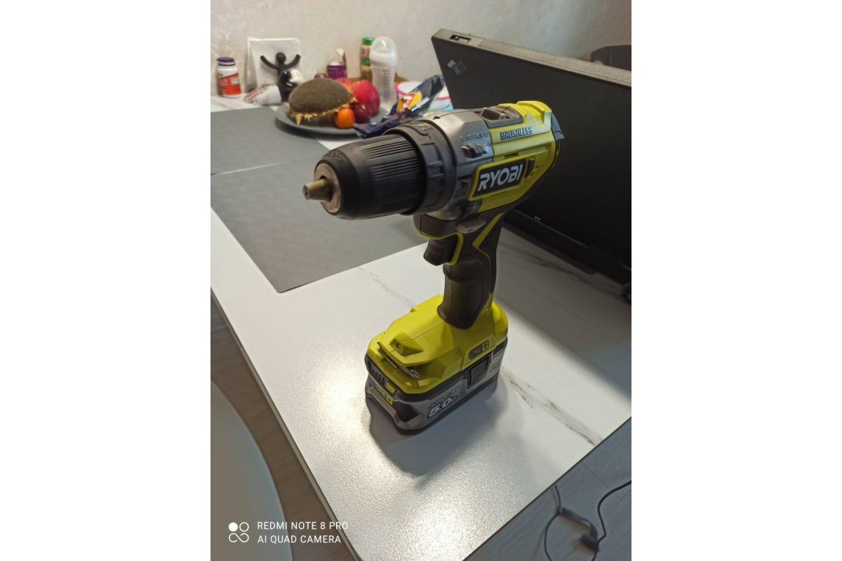 Бесщеточная ударная дрель-шуруповерт Ryobi ONE+ R18PD5-0 5133003595