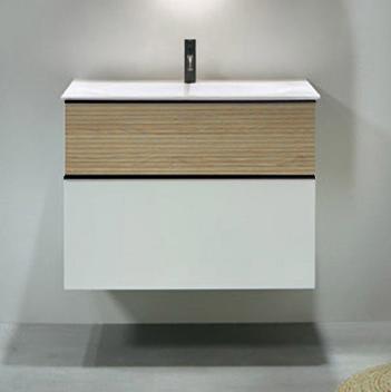 Тумба с раковиной Burgbad Fiumo 82 см