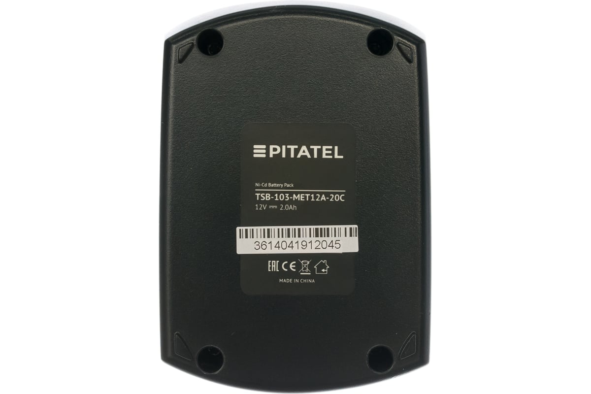 Аккумуляторная батарея для METABO (2 Ач, 12 В, Ni-Cd) Pitatel TSB-103-MET12A-20C